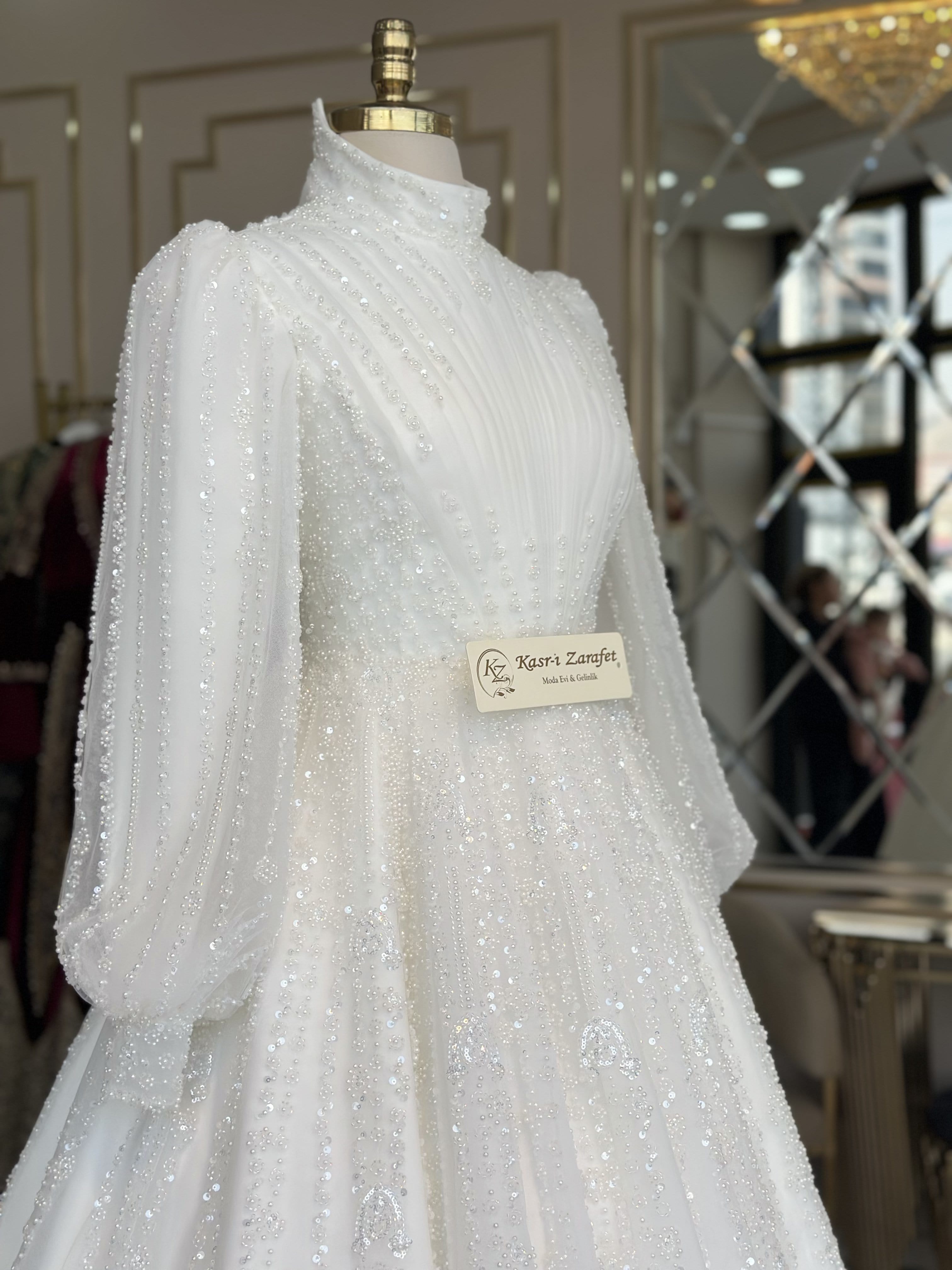 Gelinlik - 2025 CEVHER Collection Venessa | Kasrı Zarafet Moda Evi